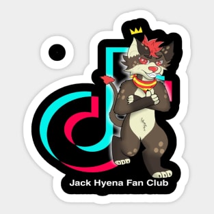 Jack Hyena fan club merch Sticker